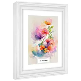 biala-drewniana-ramka-frezowana-15x20-cm-na-zdjecia-i-plakaty