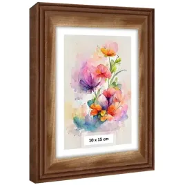 ramka-drewniana-10x15-cm-brazowa-do-zdjec-plakatow-obrazow-elegancka