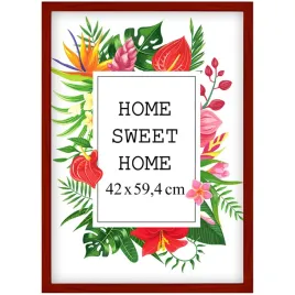 ramka-na-zdjecia-42x594-cm-drewniana-w-kolorze-czerwonym