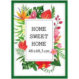 drewniana-zielona-ramka-48x683-cm-z-plexi-ekologiczna-jakosc