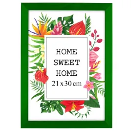elegancka-zielona-ramka-na-zdjecia-21x30-cm-z-plexi-drewno-sosnowe