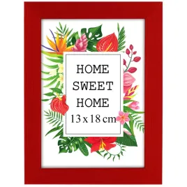 drewniana-ramka-na-zdjecia-13x18-cm-z-plexi-kolor-czerwony