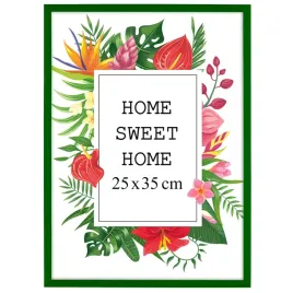 drewniana-ramka-25x35-cm-zielona-ekologiczna-plexi-polski-produkt