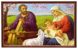 obraz-w-ramie-o-tematyce-religijnej-w-60x100cm-sw-rodzina-z-owieczka