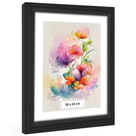 czarna-ramka-drewniana-18x24-cm-z-frezowaniem-na-zdjecia-i-plakaty