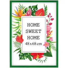 drewniana-ramka-na-zdjecia-48x68-cm-zielona-z-plexi-i-zawieszka