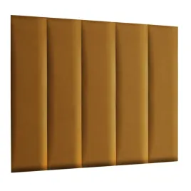 panel-scienny-120x30cm-tapicerowany-3d-wezglowie-w-kolorze-odcieni-zlotego