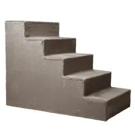 schodki-dla-psa-5-stopniowe-jasnobrazowe-komfort-i-stabilnosc