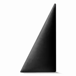 panel-scienny-15x30-cm-tapicerowany-w-ksztalcie-trojkata-czarny