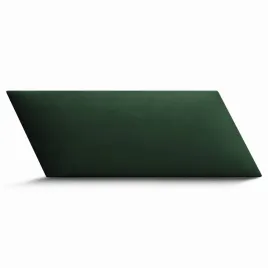 panel-scienny-15x30-cm-tapicerowany-romb-lewy-wezglowie-ciemnozielone
