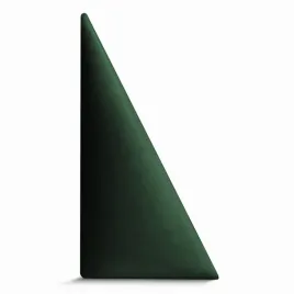 tapicerowany-panel-scienny-15x30-cm-trojkatny-ciemnozielony-welurowy