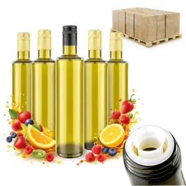 paleta-butelek-szklanych-dorica-500ml-oliwka-1408-szt-na-oliwe-ocet-nalewki