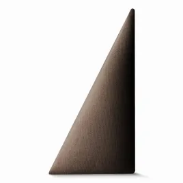 panel-scienny-15x30-cm-tapicerowany-w-ksztalcie-trojkata-ciemnobrazowym