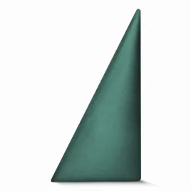 tapicerowany-panel-scienny-trojkatny-15x30-cm-zielony-welur