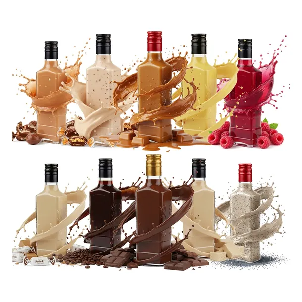 10x BUTELKI SZKLANE MOSKWA 250 ML 0,25L Na Nalewki Wino Likier 250ml ZESTAW