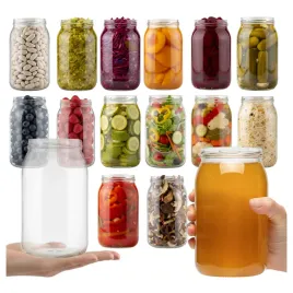 16x-sloik-szklany-900ml-bez-wieczka-do-miodu-sokow-przetworow-kiszonek