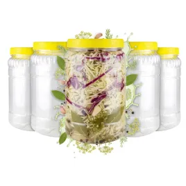5x-sloik-plastikowy-3l-pet-pojemnik-na-zywnosc-miod-nalewki-sypkie-produkty