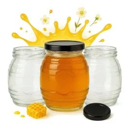 5x-sloik-szklany-ul-380-ml-na-miod-dzem-kremy-konfitury-prezent-slub-sloiki