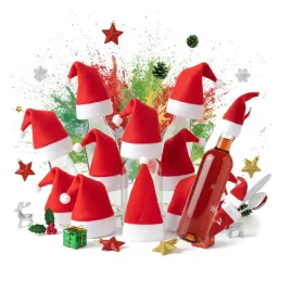 10x-czapeczki-na-swieta-czapki-mikolaja-na-butelke-sztucce-dekoracja