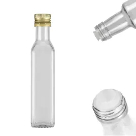 butelka-marasca-z-dozownikiem-bezbarwna-250ml-na-oliwe-nalewki-wino-sok