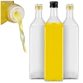 10x-butelki-marasca-bezbarwna-1000-ml-z-dozownikiem-na-oliwe-ocet-sok-1l