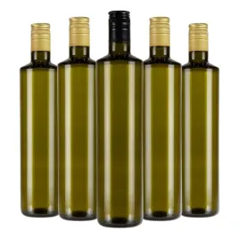 40x-butelka-dorica-750ml-oliwkowa-na-oliwe-olej-nalewki-ciemne-szklo-07l