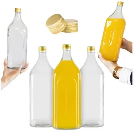 5x-butelka-szklana-galon-daniel-175ml-dama-na-wino-whisky-grube-szklo