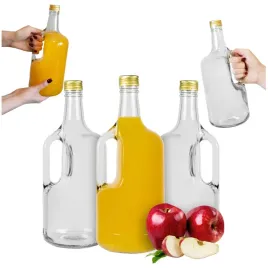 5x-butelki-szklana-na-wodke-galon-ucho-175l-dama-wino-whisky-grube-szklo