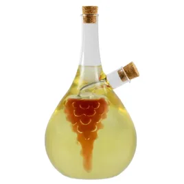 ozdobna-butelka-winogrono-480ml-podwojna-do-oliwy-octu-2w1-na-wino-nalewki