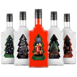 5x-butelki-fala-500ml-etykieta-choinka-butelki-szklane-na-swieta-nalewki