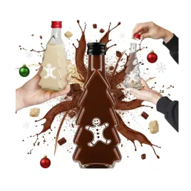 butelka-choinka-250ml-z-nadrukiem-na-likier-nalewki-sok-butelki-swiateczne