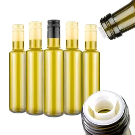 50x-butelki-dorica-oliwkowa-250ml-na-oliwe-z-dozownikiem-ciemne-szklo