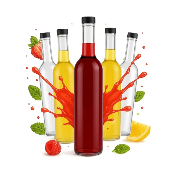 5x BUTELKI FUTURA 500ml NA NALEWKI ZAKRĘTKA GPI Butelka szklana na Alkohol
