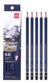 olowki-do-szkicowania-6b-nuevo-12szt-deli
