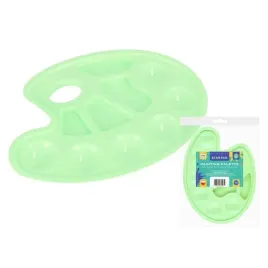 plastikowa-paleta-do-farb-pastel-zielony
