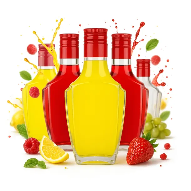 5X Butelka NOBEL 250ML + zakrętka na NALEWKI bimber WINO alkohol 0,25l