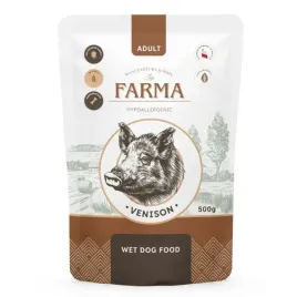 farma-manufaktura-saszetka-karma-mokra-dla-psa-dziczyzna-500g