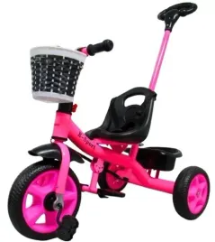 rowerek-trojkolowy-t8-rozowy-z-raczka-kola-eva-pchacz