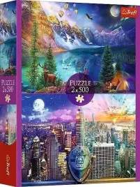 puzzle-2x500-wycieczka-po-ameryce-trefl