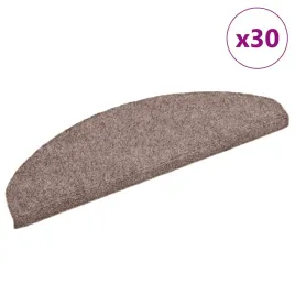 maty-na-schody-samoprzylepne-30-szt-65x21x4-cm-jasnobrazowe-polokragl