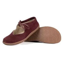 buty-barefoot-skorzane-olivier-classic-lace-bordo-welur