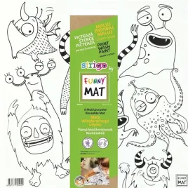 mata-biala-slodkie-potworki-funny-mat-strigo
