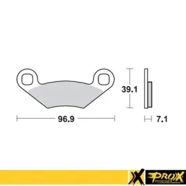 klocki-hamulcowe-prox-polaris-sportsman-scrambler-trwale-solidne-kh159