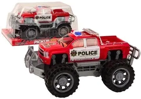 samochod-policji-pickup-czerwony