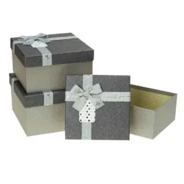 pudelko-prezentowe-z-kokarda-3szt-szary-rozette