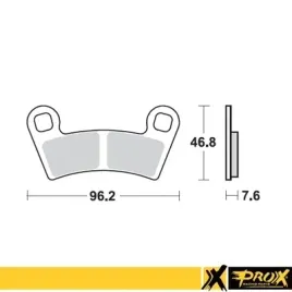 klocki-hamulcowe-przod-prox-polaris-outlaw-450-525-08-11-quad-atv-kh456
