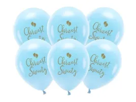 balony-eco-chrzest-swiety-blekit-33cm-6szt