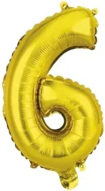 balon-foliowy-mini-cyfra-6-zlota-29x40cm