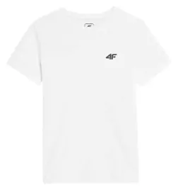 koszulka-t-shirt-dzieciecy-4f-jaw23ttshm0795-biala
