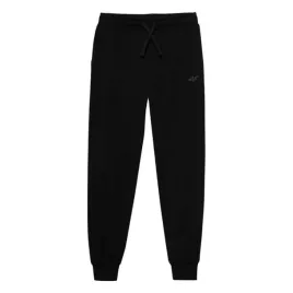 spodnie-dresowe-chlopiece-joggery-czarny-4f-jwss24-ttrom591